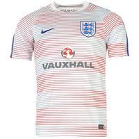 nike england mens pre match shirt