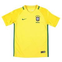 Nike Brasil Home Shirt 2016 Junior