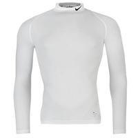 nike pro core mock base layer top mens