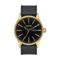 Nixon The Sentry Leather gold/black (A105-513)