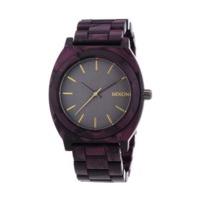 Nixon The Time Teller Acetate Gunmetal Velvet