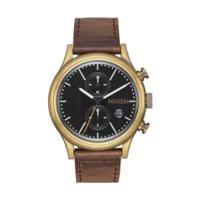 nixon station chrono leather a1163 2539