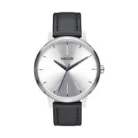 Nixon The Kensington Leather silver/black/blue (A108-2184)