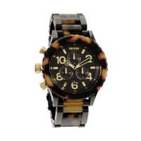 nixon the 42 20 chrono all black tortoise