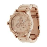 nixon the 42 20 chrono all rose gold