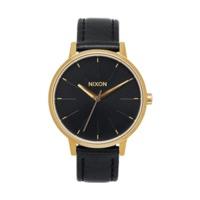 nixon the kensington leather goldblack a108 513