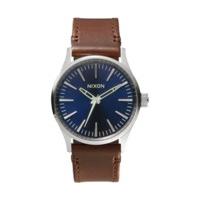 nixon sentry 38 leather bluebrown a377 1524