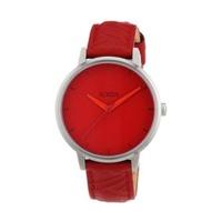Nixon The Kensington Leather red (A108-1744)