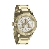 nixon the 42 20 chrono champagne goldsilver