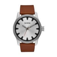 nixon driver leather blackbrown a981 019 00