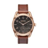 nixon c39 leather rose goldbrown a459 1890