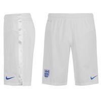 Nike England Home Shorts 2014 Junior