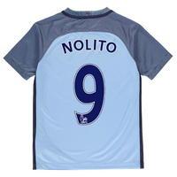 Nike Manchester City Nolito Home Shirt 2016 2017 Junior