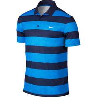 Nike 2016 Victory Bold Stripe Polo - Photo Blue