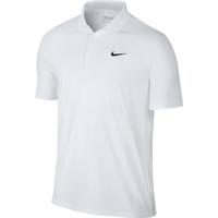 Nike Victory Solid Lc Polo - White/Black
