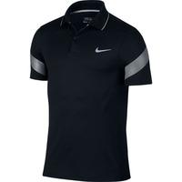 Nike Mm Fly Framing Commander Polo - Black/Grey/Silver