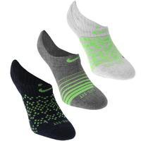 Nike 3 Pack Graphic Golf Socks Ladies