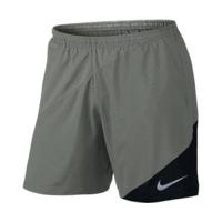 nike flex mens 7 18cm approx running shorts 834213 tumbled greyblack