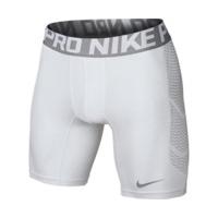 nike pro cool hypercool 6 shorts white matte silver