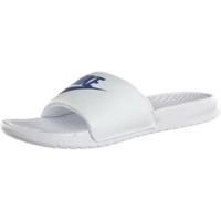 Nike Benassi JDI white/varsity royal/white