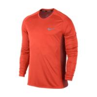 Nike Dry Miler Men\'s Running Top max orange/dark cayenne