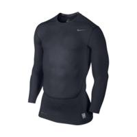 nike pro combat core compression mens shirt ls black