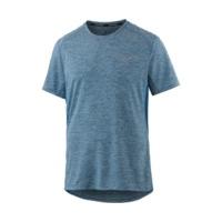 nike breathe miler cool mens short sleeve running top glacier blueheat ...