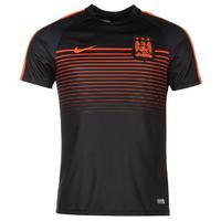 Nike Manchester City Football Club Pre Match Football Training Jersey Mens