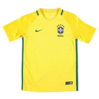 Nike Brasil Home Shirt 2016 Junior