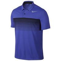 Nike Mobility Speed Stripe Polo - Paramount Blue Small