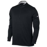 Nike Dri-Fit 1/2 Zip Top - Black Medium