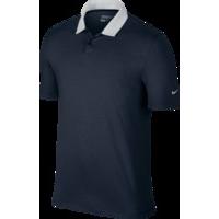 nike icon heather polo obsidian heatherwhite 725529 473