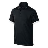 Nike Junior Icon Polo - Black/White