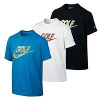 Nike Boys Junior Camo Logo T-Shirt (NJAW151)