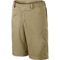 Nike Junior Flat Front Shorts - Khaki Small Age 10