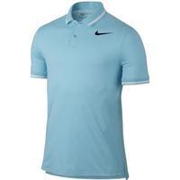 Nike Dry Tipped Polo - Vivid Sky Blue - Medium