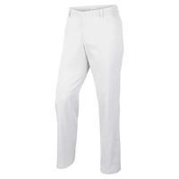 nike dri fit flat front pant white 36 32