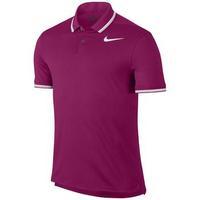 Nike Dry Tipped Polo - Sport Fuchsia / White - Medium