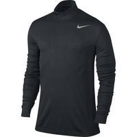 Nike Dri-Fit 1/2 Zip Knit - Black Large