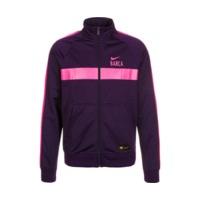 nike fc barcelona core training jacket purplepink