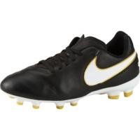 Nike Jr. Tiempo Legend VI FG black/white/metallic gold