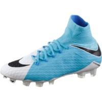 Nike Hypervenom Phatal III DF FG white/black/photo blue/chlorine blue