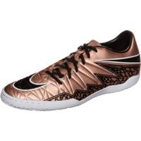 Nike Hypervenom Phelon II IC metallic red bronze/black/green glow/white