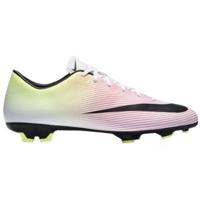 Nike Mercurial Victory V FG Jr white/black/volt/total orange