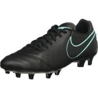 nike tiempo genio ii leather fg blackhyper turquoise