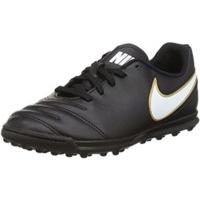 Nike Tiempo Rio III TF Jr black/white/metallic gold