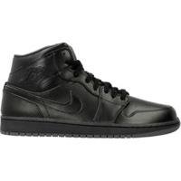 nike air jordan 1 mid blackdark greyblack