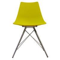 Njord Chair, Lime/Chrome