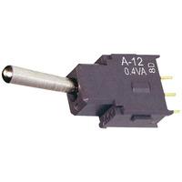 nkk a12ap sub miniature toggle spst on none on 28v 10mm lever stra