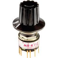 nkk mrk112 a 01a ip67 12 dia rotary switch 2 12 positions 28v